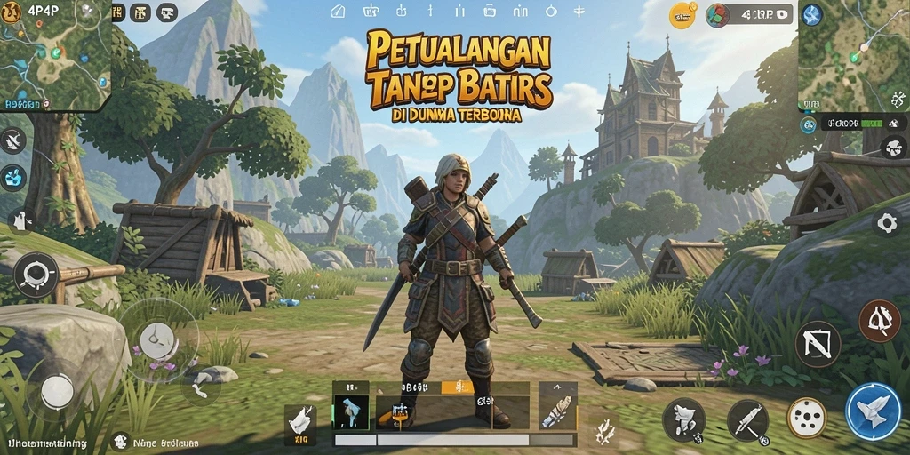 Gameplay <strong>4P4P</strong> yang menakjubkan di dunia terbuka.