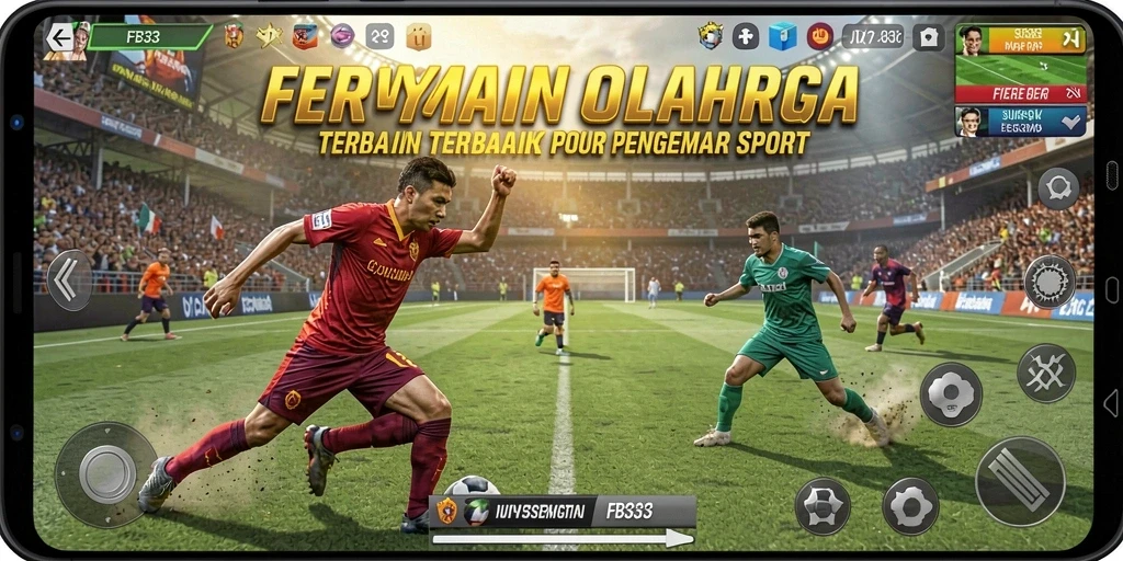 Tampilan gameplay FB333 yang seru dan penuh aksi olahraga.