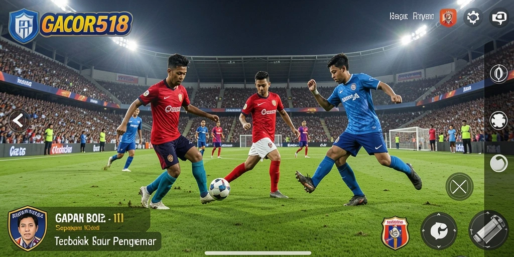 Tampilan gameplay GACOR518 yang mengesankan dan penuh aksi.