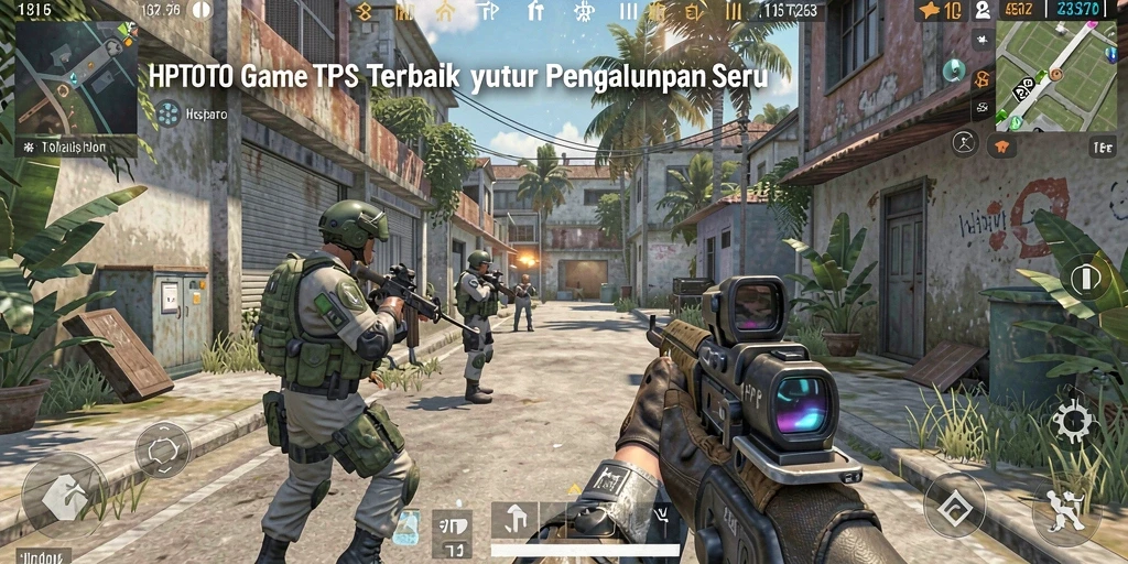 Gameplay HPTOTO yang seru dengan aksi TPS yang mendebarkan.