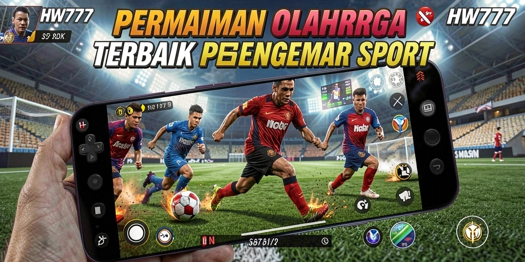 Tampilan gameplay HW777 yang seru dan mendebarkan dalam olahraga.