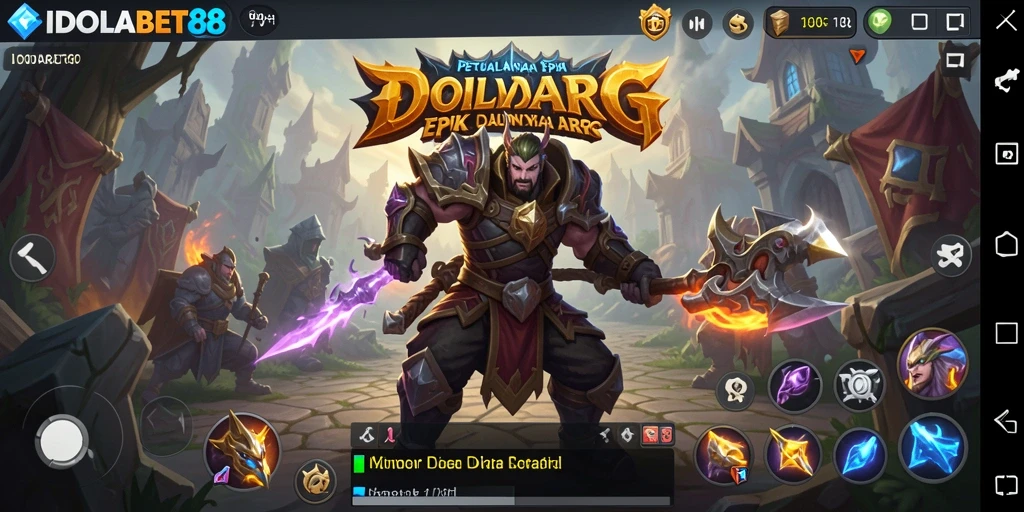 Gameplay ARPG yang menegangkan dan penuh aksi di IDOLABET88.