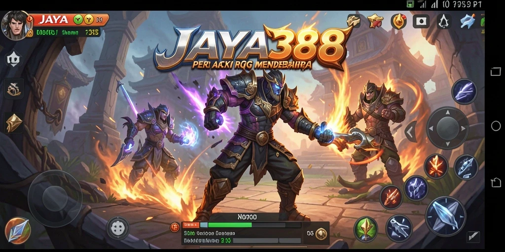 Tampilan gameplay seru dalam JAYA388 dengan aksi yang menarik dan strategi mendalam.