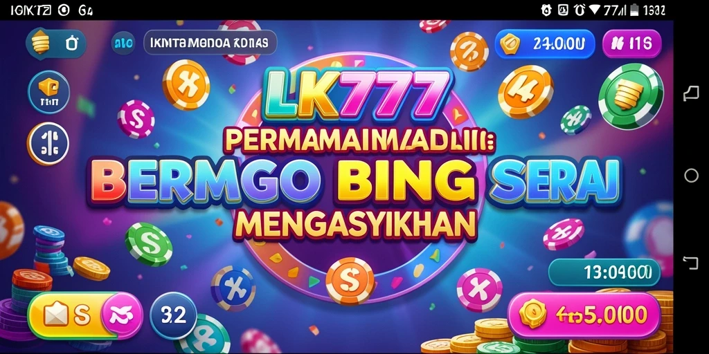 Tampilan gameplay Bingo yang seru dan interaktif di LK777.
