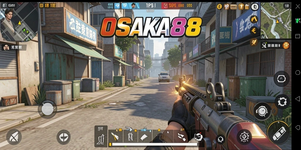 Gameplay menegangkan dalam OSAKA88 dengan grafis menawan.