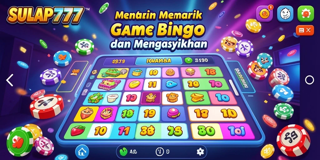 Screenshot gameplay SULAP777 yang menampilkan serunya bermain Bingo.